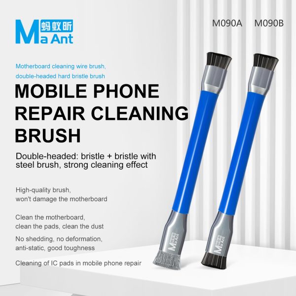 Tool-Ma-Ant-M090A (2) Tools-Ma Ant Double-Ended Hard Bristle Cleaning Brush