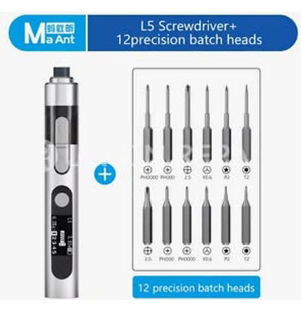 Tools-Ma Ant L5 Multifunctional Electric Screwdriver Set